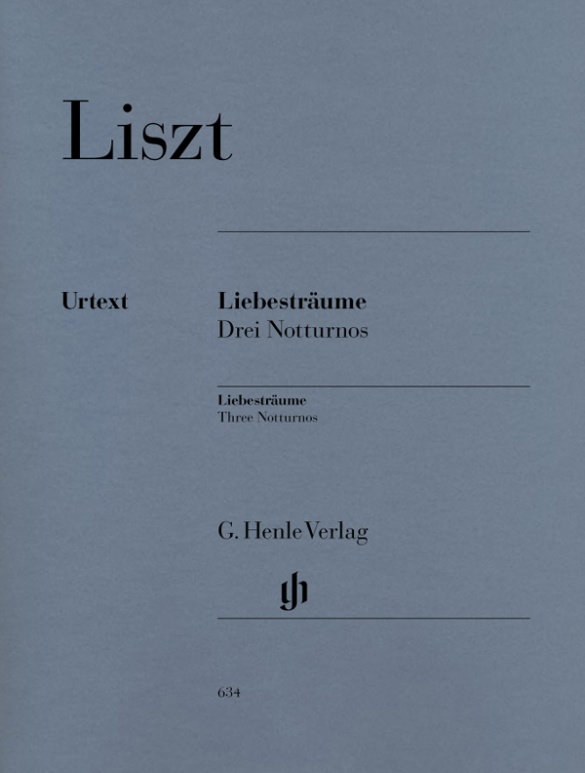 LISZT F. - SUEÑOS DE AMOR (3 NOCTURNOS) URTEXT