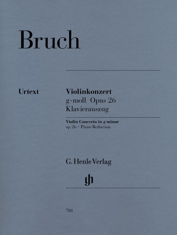 BRUCH M. - CONCIERTO OP.26 Nº 1 SOL m URTEXT