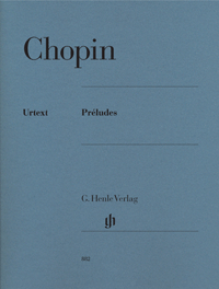 CHOPIN F. - PRELUDIOS PARA PIANO URTEXT -