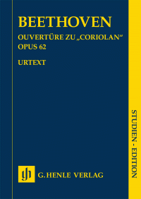 BEETHOVEN L.V. - OBERTURA CORIOLANO OP.62 URTEXT -