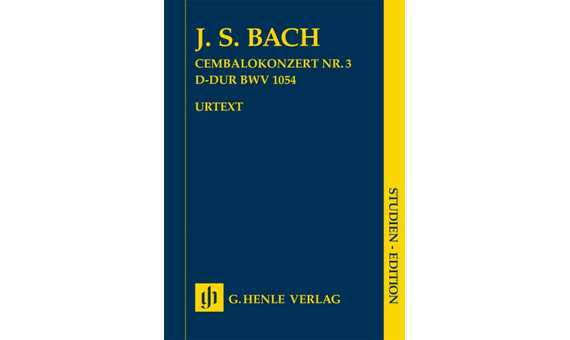BACH J.S. - CONCIERTO Nº3 RE M URTEXT - BWV.1054 URTEXT (BOLSILLO)
