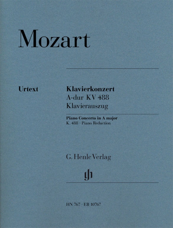 MOZART W.A. - CONCIERTO LA M KV.488 URTEXT - (P)