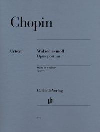 CHOPIN F. - VALS MI m OP. POSTUMO URTEXT - (P)