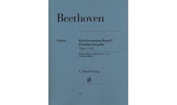 BEETHOVEN L.V. - SONATAS V.1 OP.2-22 (ED.PERAHIA) URTEXT