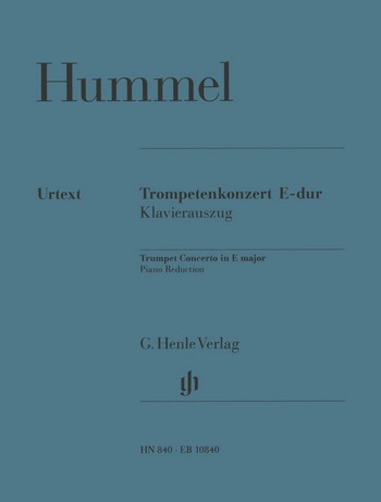 HUMMEL J.N. - CONCIERTO MIb M URTEXT - TROMPETA Y PIANO