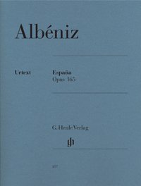 ALBENIZ I. - ESPAÑA, HOJAS DE ALBUM (6) OP.165 URTEXT -