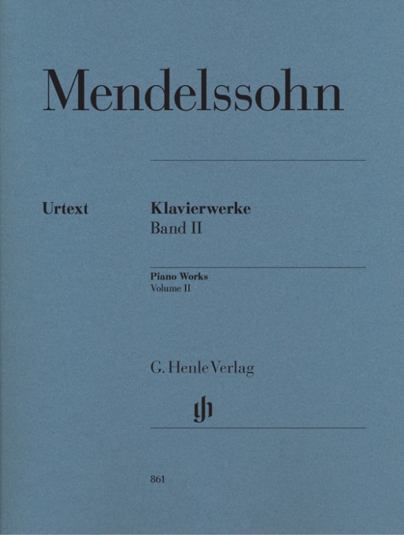 MENDELSSOHN F. - OBRAS PARA PIANO V.2 URTEXT -