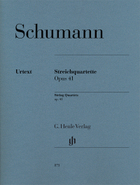 SCHUMANN R. - CUARTETOS CUERDA OP.41