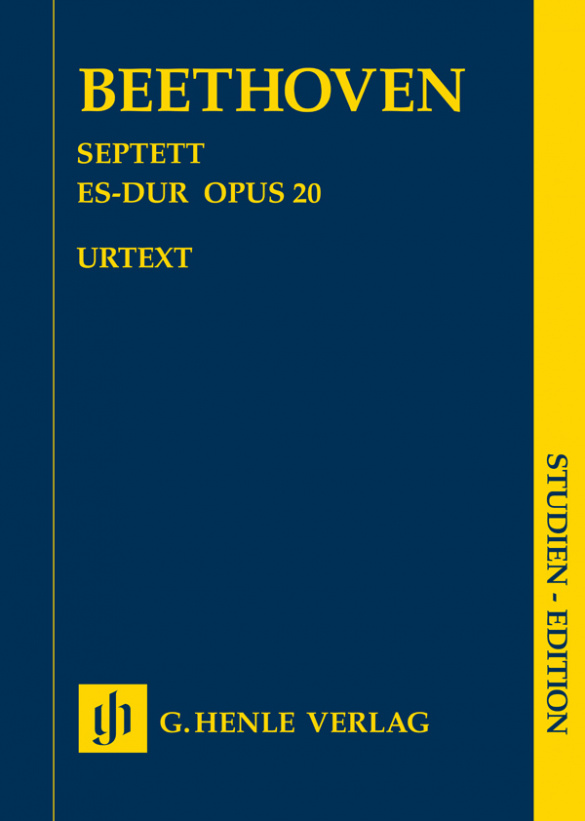 BEETHOVEN L.V. - SEPTIMINO MIb M V/VA/VC/CB/TR/CL/FG - OP.20 URTEXT -(BOLSILLO)