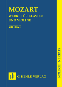 MOZART W.A. - OBRAS VIOLIN Y PIANO URTEXT (BOLSILLO)