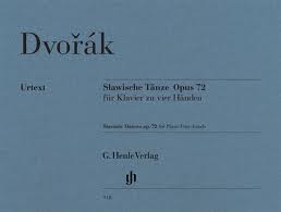DVORAK A. - DANZAS ESLAVAS - OP.72 URTEXT PIANO 4 MANOS