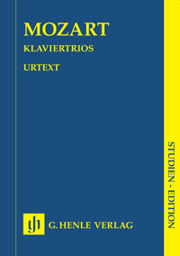 MOZART W.A - TRIOS PIANO URTEXT