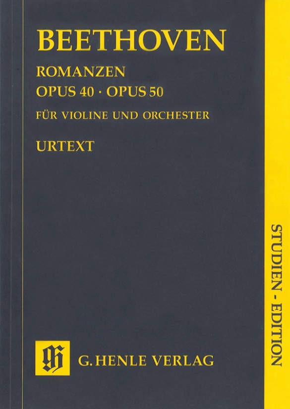 BEETHOVEN L.V. - ROMANZAS OP.40-50 VIOLIN (BOLSILLO)