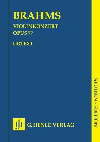 BRAHMS J. - CONCIERTO REM OP.77 URTEXT( VIOLIN Y ORQUESTA) (BOLSILLO)