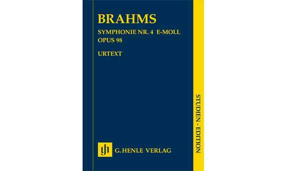 BRAHMS J. - SINFONIA Nº 4 MI m OP.98 (BOLSILLO) URTEXT