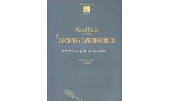 GARCIA M. - CAPRICHOS LIRICOS Y CANCIONES ESPAÑOLAS -