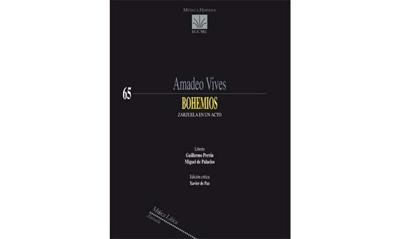 VIVES A. - BOHEMIOS (ZARZUELA EN UN ACTO)