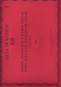 SESSE DE. B. - PASOS INTENTOS Y OTRAS PIEZAS TECLA (TECLA ARAGONESA V.XVII)