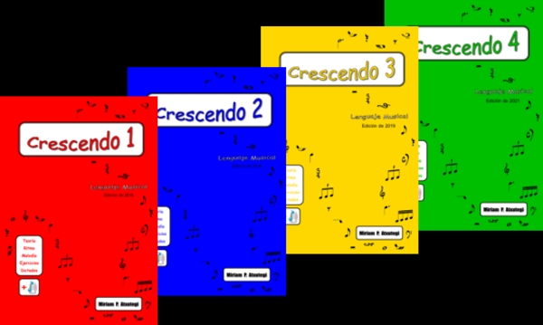 DE PRADO ATXUTEGI M. - CRESCENDO 1 ALUMNO (CATALAN) +CD HIZKUNTZA MUSIKALA