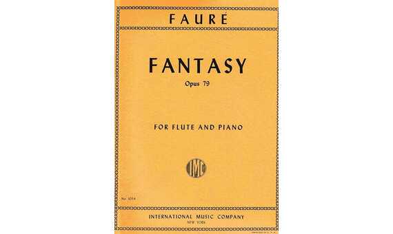FAURE G. - FANTASIA OP.79 (FLAUTA Y PIANO)