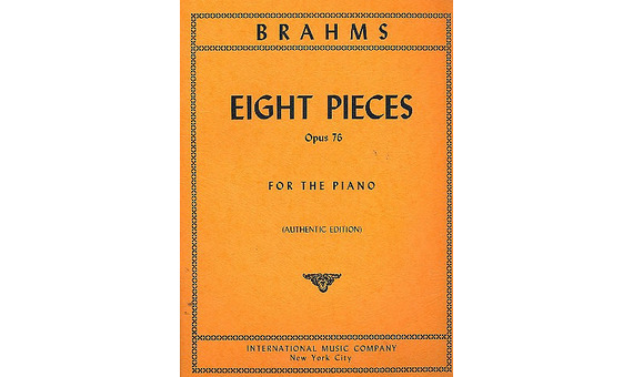 BRAHMS J. - PIEZAS URTEXT (8) - OP.76