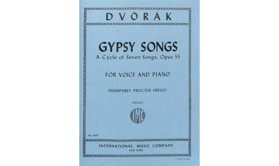 DVORAK. - GYPSY SONGS (C/P)