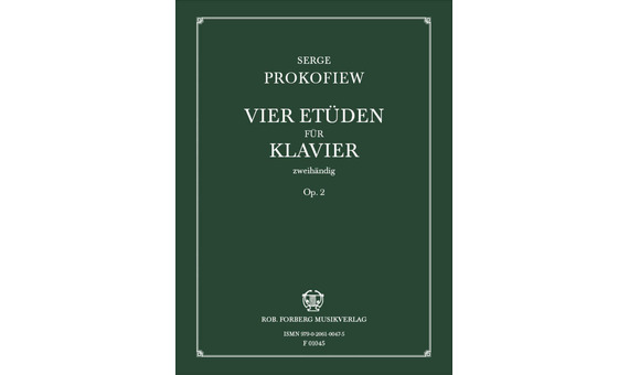 PROKOFIEFF S. - ESTUDIOS (4) - OP.2 *FORBERG*