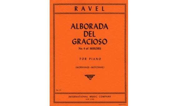 RAVEL M. - ALBORADA DEL GRACIOSO DE MIROIRS -