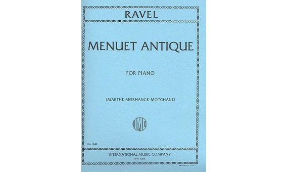 RAVEL M. - MINUETO ANTIGUO -