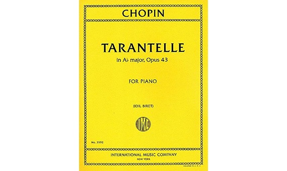 CHOPIN F. - TARANTELA LAb M OP.43