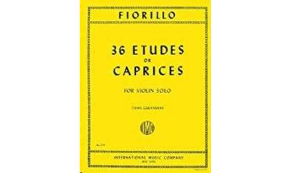 FIORILLO F. - ESTUDIOS (36) - VIOLIN -