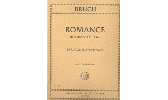BRUCH M. - ROMANCE LA m - OP.42