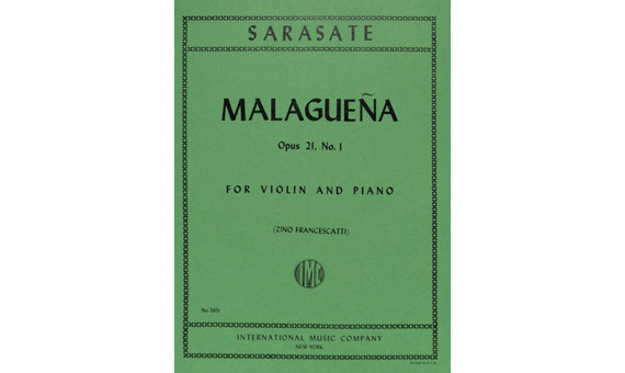 SARASATE P. - MALAGUEÑA - OP.21 Nº1