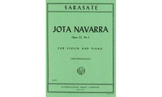 SARASATE P. - JOTA NAVARRA - OP.22 Nº2