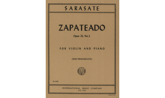 SARASATE P. - ZAPATEADO - OP.23 Nº2