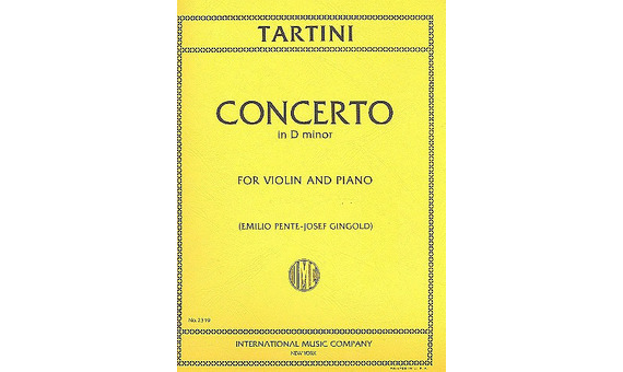 TARTINI G. - CONCIERTO RE m -