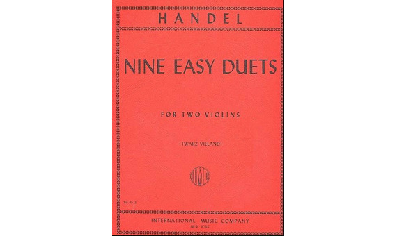 HANDEL G.F. - DUOS FACILES (9) -