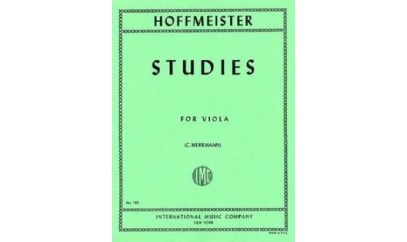 HOFFMEISTER F. - ESTUDIOS (12) - VIOLA-