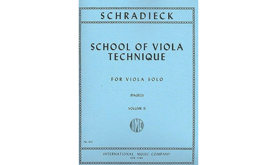 SCHRADIECK H. - ESCUELA TECNICA V.2 - VIOLA -