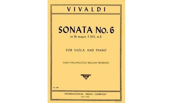 VIVALDI A. - SONATA SIb M F.XIV Nº6 -