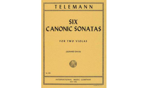 TELEMANN G.P. - SONATAS CANONICAS (6) -