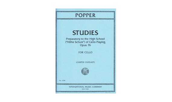 POPPER D. - ESTUDIOS (10) - OP.76