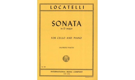 LOCATELLI P.A. - SONATA RE M (CELLO/P)