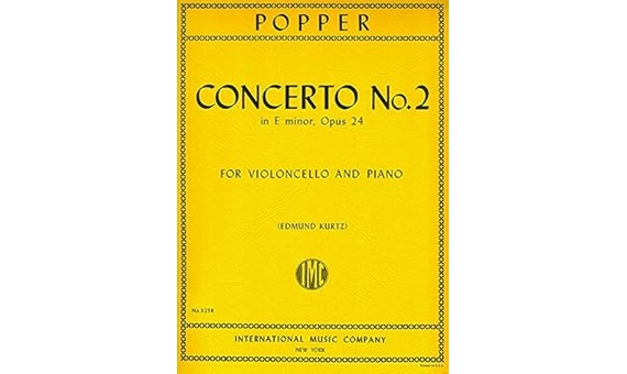 POPPER D. - CONCIERTO Nº2 MI m - OP.24