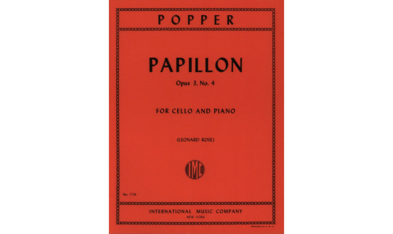 POPPER D. - PAPILLON - OP.3 Nº4