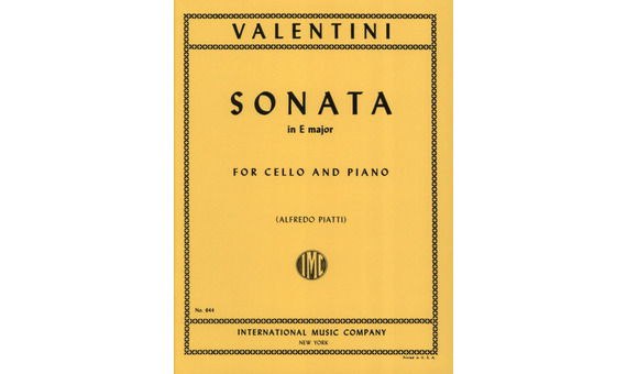 VALENTINI G. - SONATA Nº10 MI M -