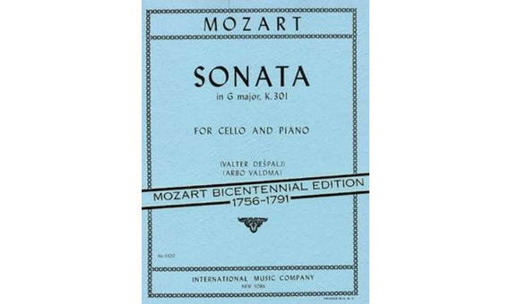 MOZART W.A. - SONATA SOL M - KV.301