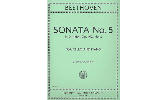 BEETHOVEN L.V. - SONATA Nº5 RE M - OP.102 Nº2