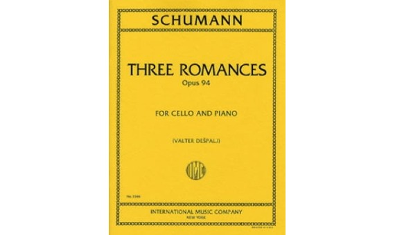 SCHUMANN R. - ROMANZAS (3) - OP.94
