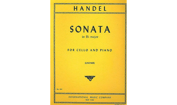 HANDEL G.F. - SONATA SIb M -